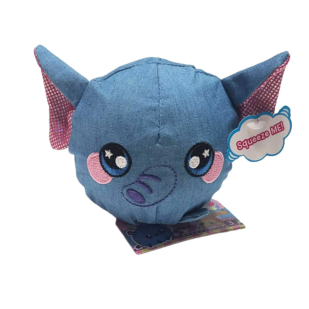 Eddy elephant scented mini squeezamals series 3 NWT